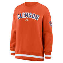 Clemson Nike Women’s Legacy Phoenix Oversized Crewneck - ORANGE