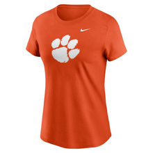 Clemson Nike Women's Paw Logo Tee - ORANGE