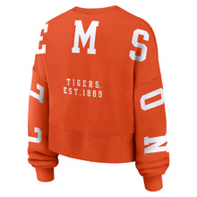Clemson Nike Women's Phoenix 2-Hit Crew - ORANGE