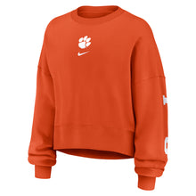 Clemson Nike Women's Phoenix 2-Hit Crew - ORANGE