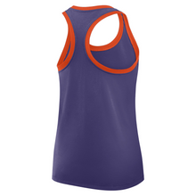 Clemson Nike Women's Racerback Shadow-Print Tank - PURPLE