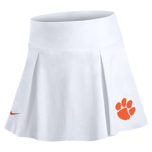 Clemson Nike Women's Tennis Skirt - WHITE