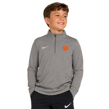 Clemson Nike Youth Dri-FIT Half-Zip Pullover