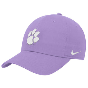 Clemson Nike Youth Paw Club Cap - LT PURPLE
