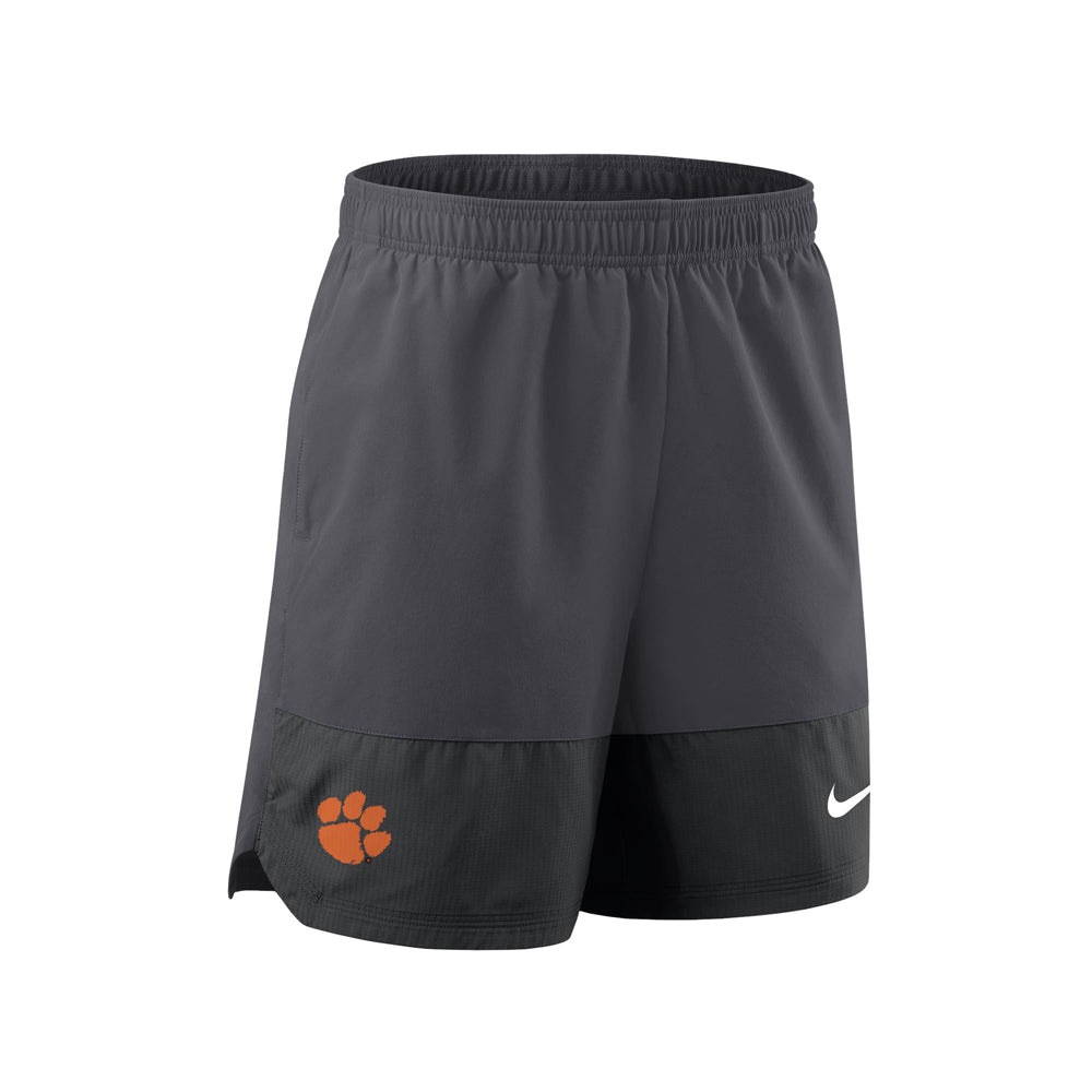 Clemson Nike Youth Woven Shorts - DK GREY