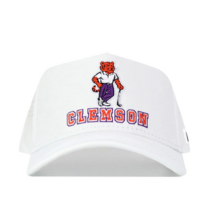 Clemson No Rivals Golf Tiger Hat - WHITE