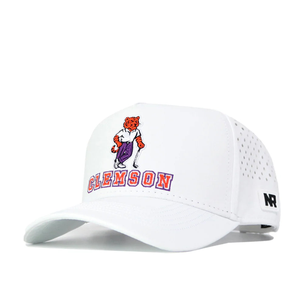 Clemson No Rivals Golf Tiger Hat - WHITE