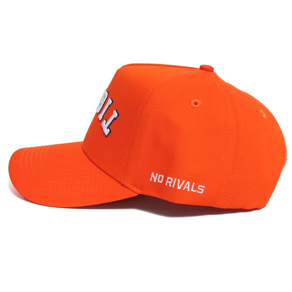 Clemson No Rivals Upside Down Tigers Cap - ORANGE