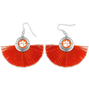 Clemson No Strings Attached Earrings