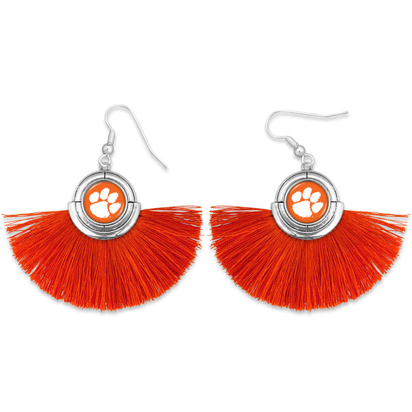 Clemson No Strings Attached Earrings