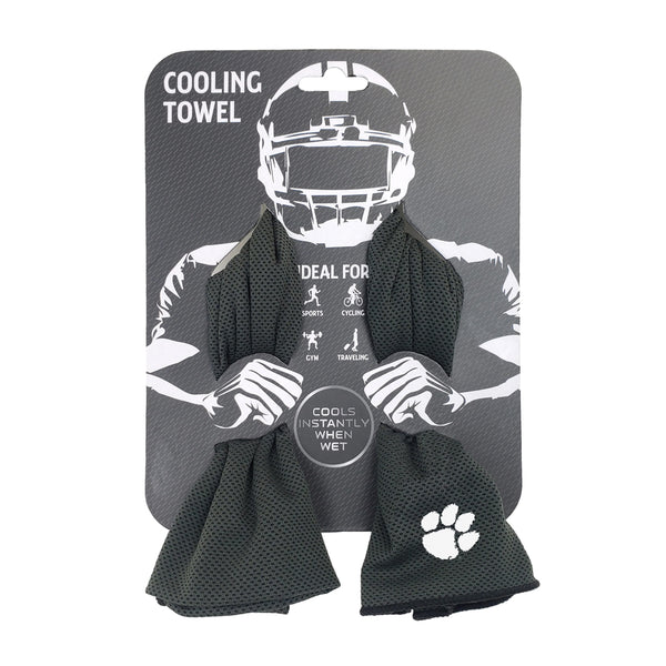 Clemson Northwest Cooling Towel - MD GREY