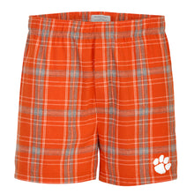 Clemson Orange Flannel Short