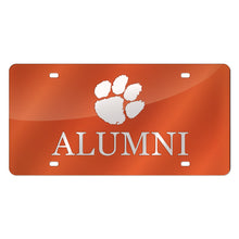 Clemson Orange Mirror Alumni License Plate