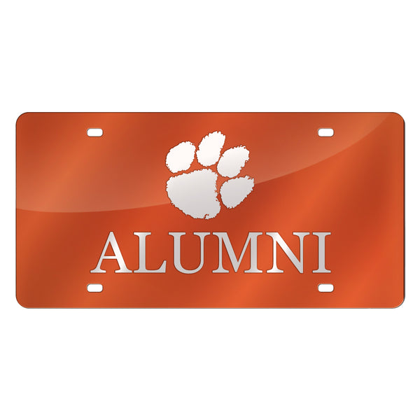 Clemson Orange Mirror Alumni License Plate