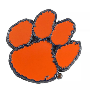 Clemson Orange Paw Auto Emblem  - ORANGE