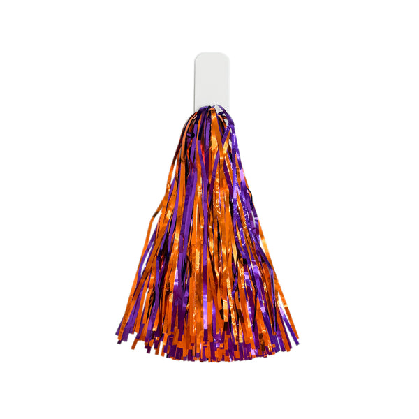 Clemson Paddle Shimmer Pom Pom