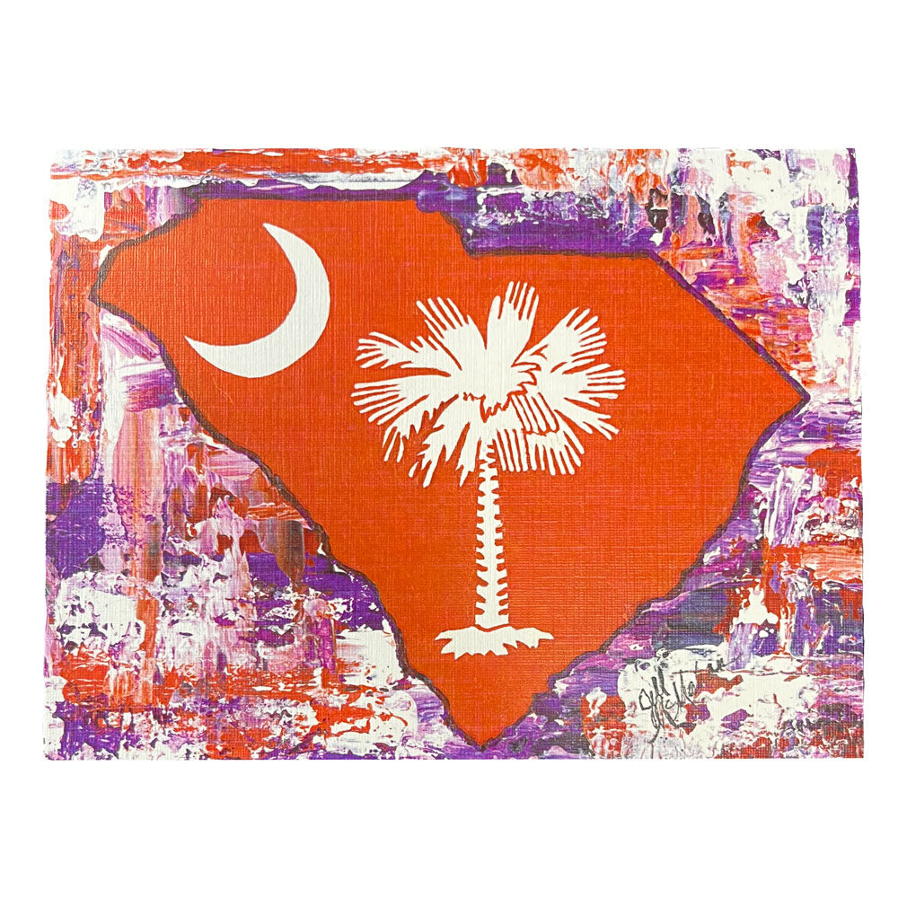 Clemson Palmetto State Notecards