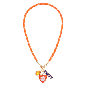 Clemson Paracord Necklace