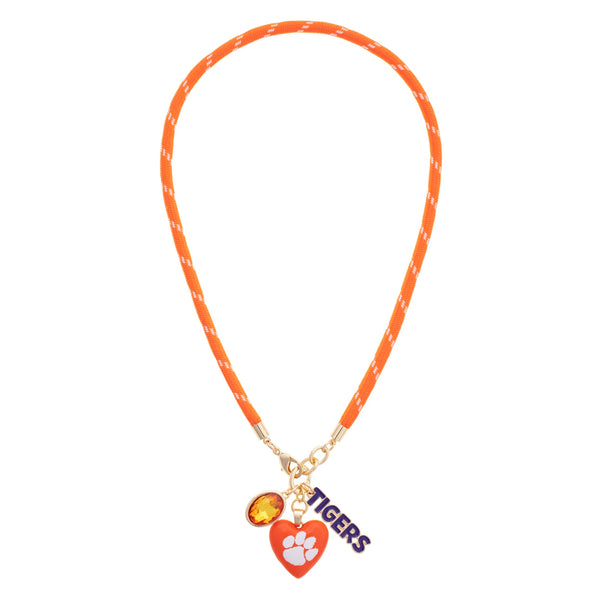 Clemson Paracord Necklace