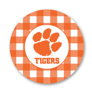 Clemson Paw 9" Dinner Plates