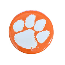 Clemson Paw Button - ORANGE
