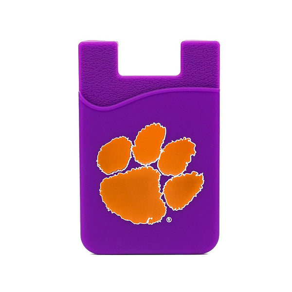 Clemson Paw Cell Phone Wallet - PURPLE