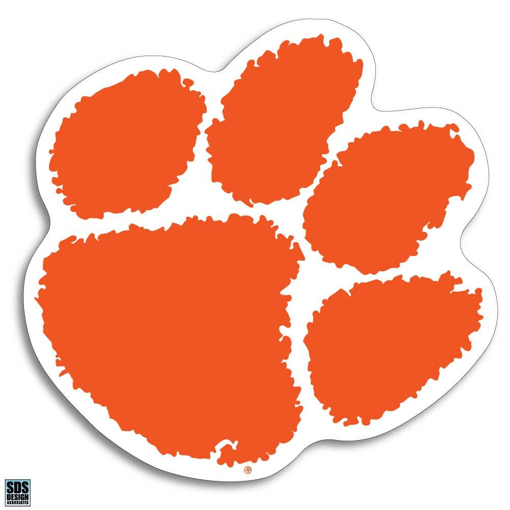 Clemson Paw Decal Dizzler