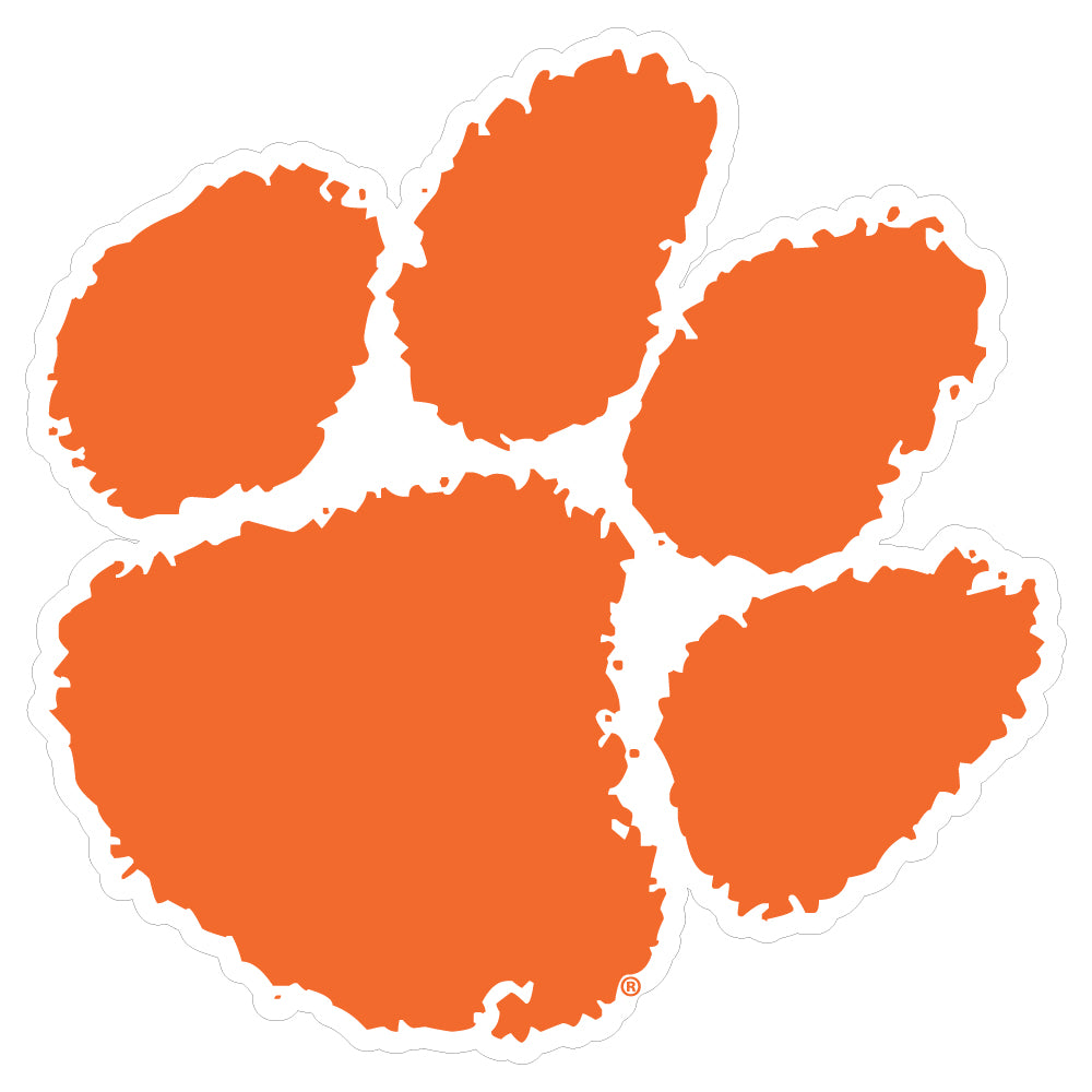 Clemson Paw Decal Dizzler