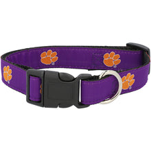 Clemson Paw Dog Collar - PURPLE