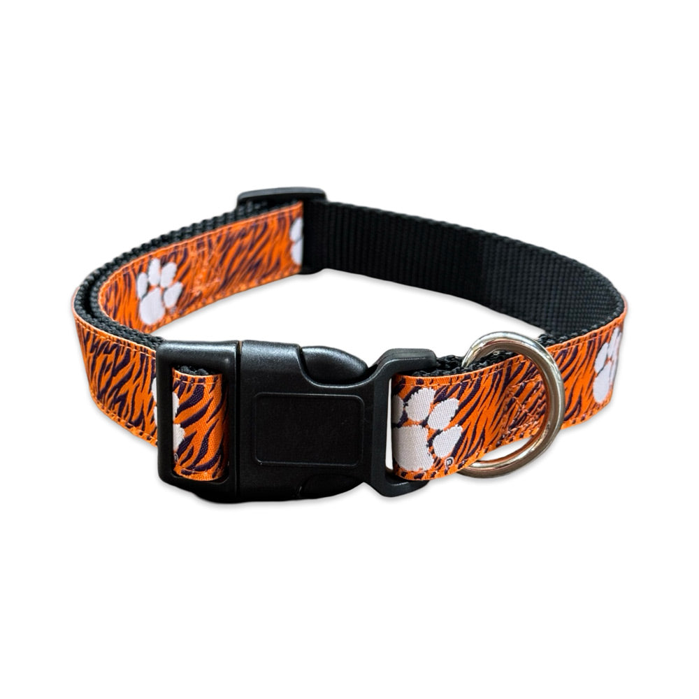 Clemson Paw Dog Collar