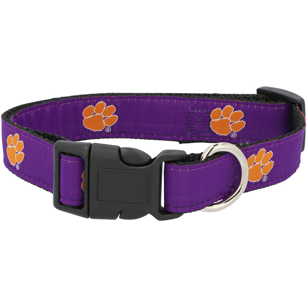 Clemson Paw Dog Collar