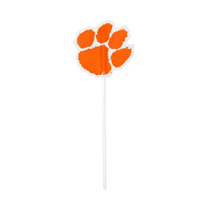 Clemson Paw Flag Stick