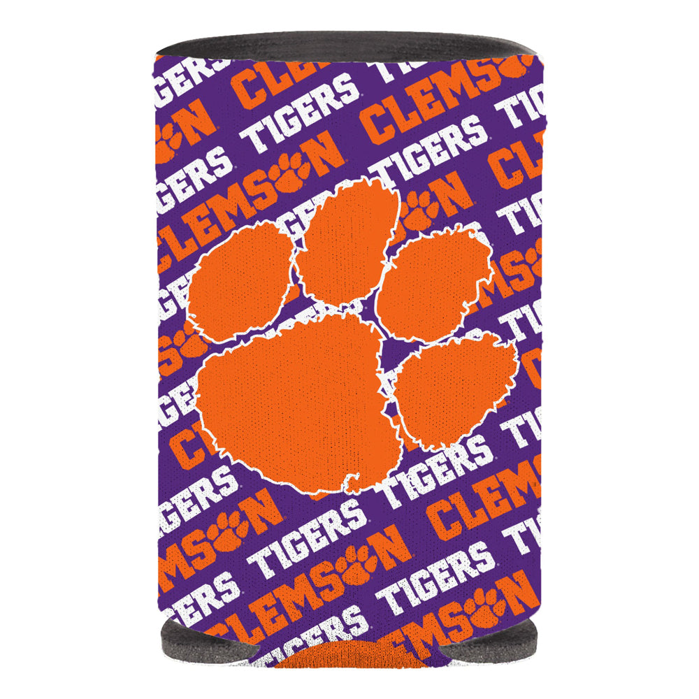 Clemson Paw Hammer Can Koozie