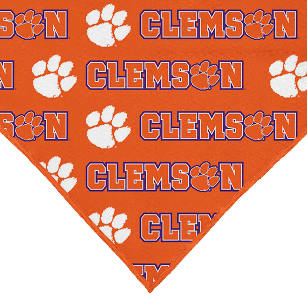 Clemson Paw Hammer Pet Bandana