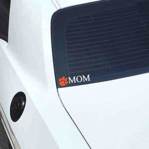 Clemson Paw Mom Decal