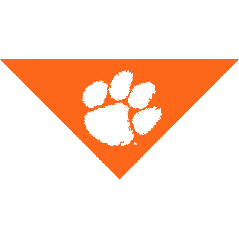 Clemson Paw Pet Bandana