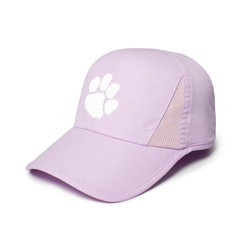 Clemson Paw Ponytail Cap - LT PURPLE