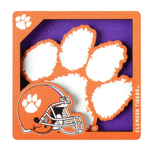 Clemson Paw Refrigerator Magnet