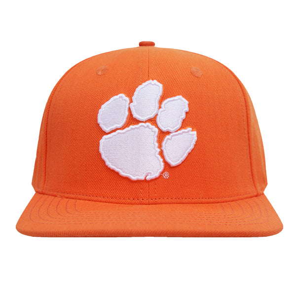 Clemson Paw Wool Snapback Cap