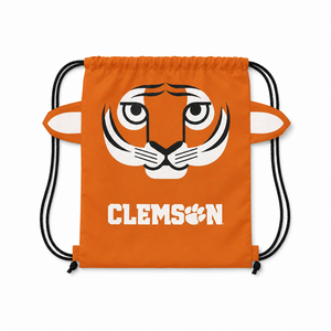 Clemson Paws-N-Claws Tiger Backsack - ORANGE