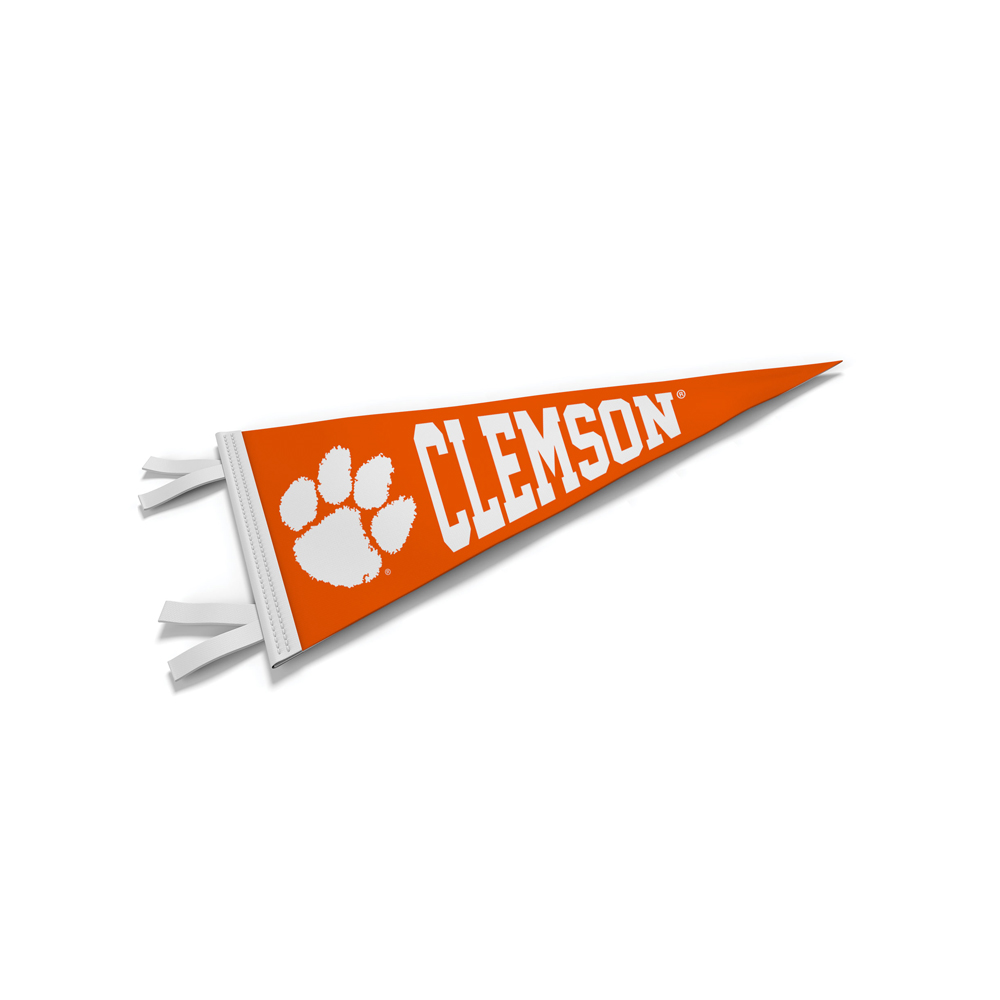 Clemson Pennant - ORANGE
