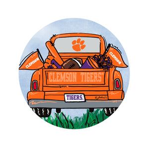 Clemson Pickup Magnet