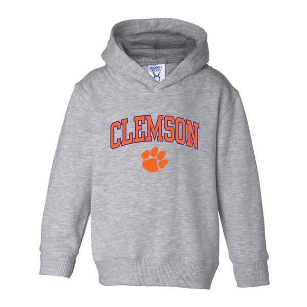 Clemson Preschool Rookie Classic Hoodie - LT GREY
