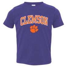 Clemson Preschool Rookie Classic Tee - PURPLE