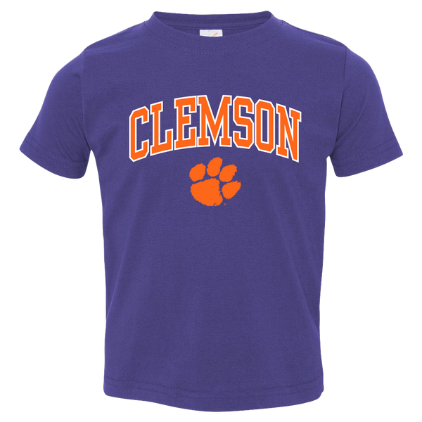 Clemson Preschool Rookie Classic Tee - PURPLE