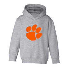 Clemson Preschool Rookie Paw Hoodie - LT GREY