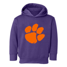Clemson Preschool Rookie Paw Hoodie - PURPLE
