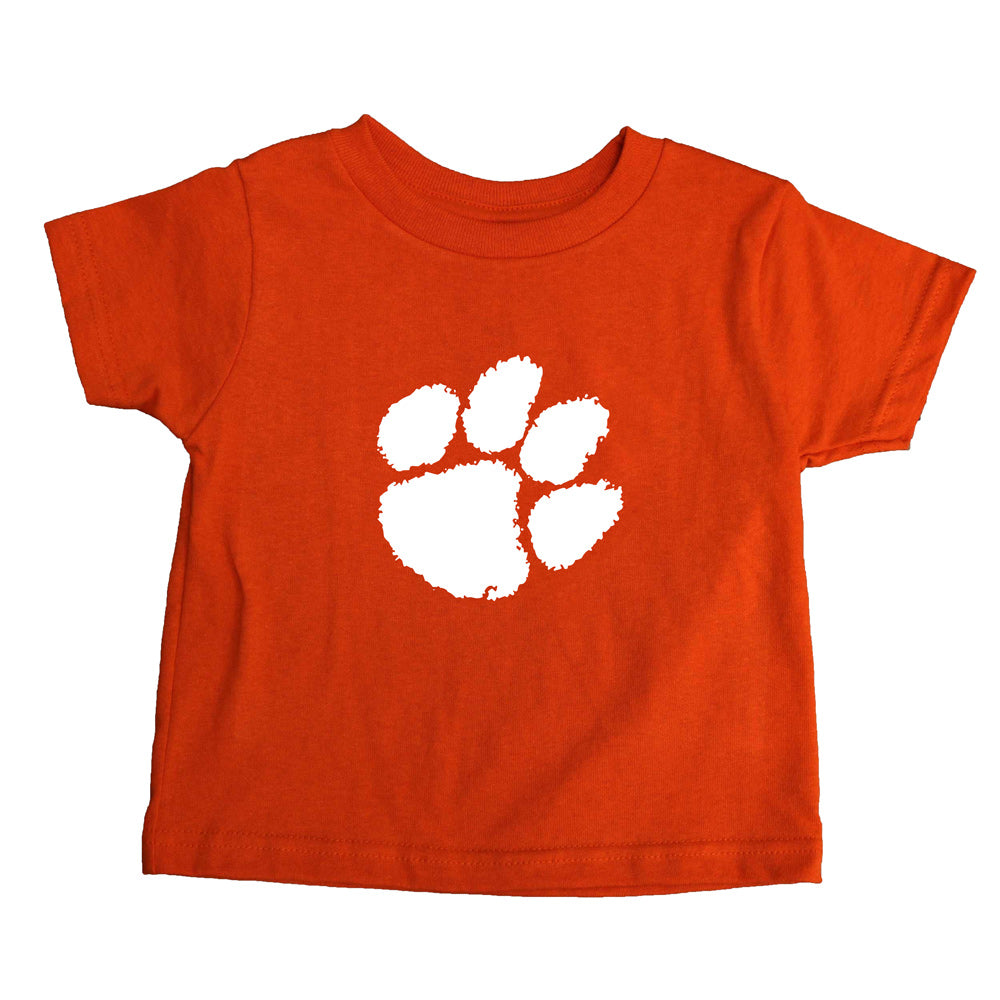Clemson Preschool Rookie Paw Tee - ORANGE
