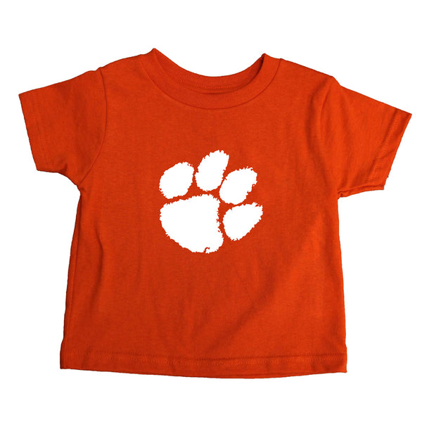 Clemson Preschool Rookie Paw Tee - ORANGE