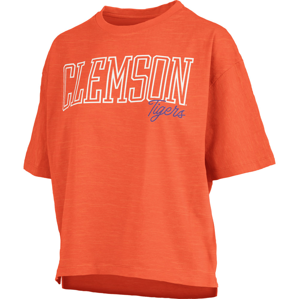 Clemson Pressbox Women’s Motley Crew Nelson Tee